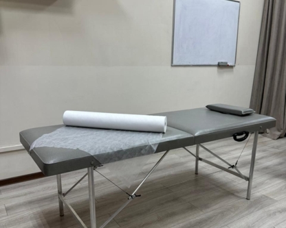 Кушетка массажная серая - комфорт 2